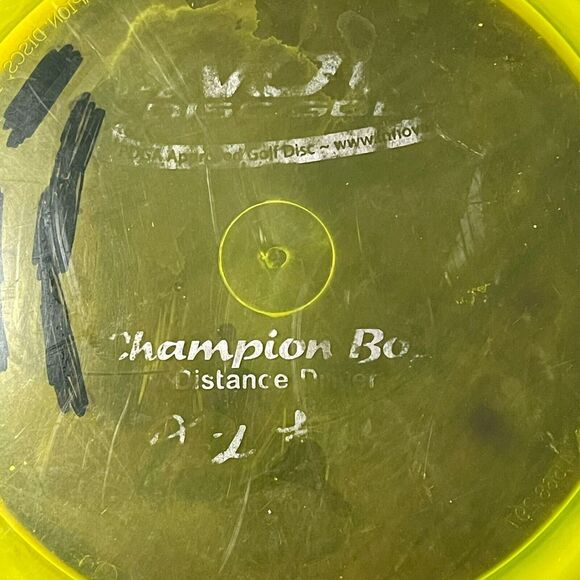 Innova Champion Disc Golf Distance Driver Yellow 166 Grams - Picture 3 of 10